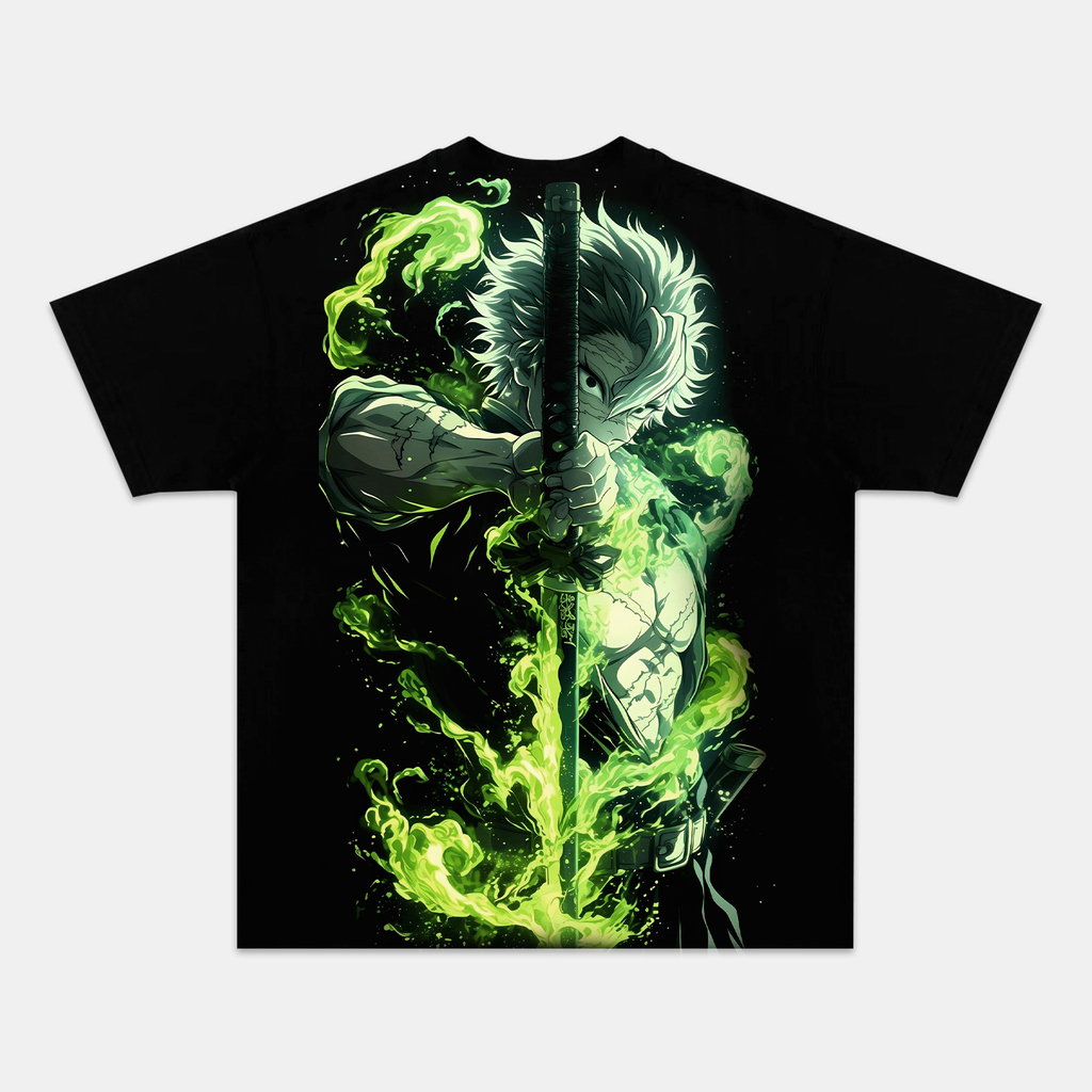 Camiseta Demon Slayer V3 - Estilo Vintage