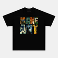 Camiseta Unisex “ARTE” – Diseño con Pinturas Clásicas en Estilo Collage Artístico, Manga Corta, Cuello Redondo, Negra