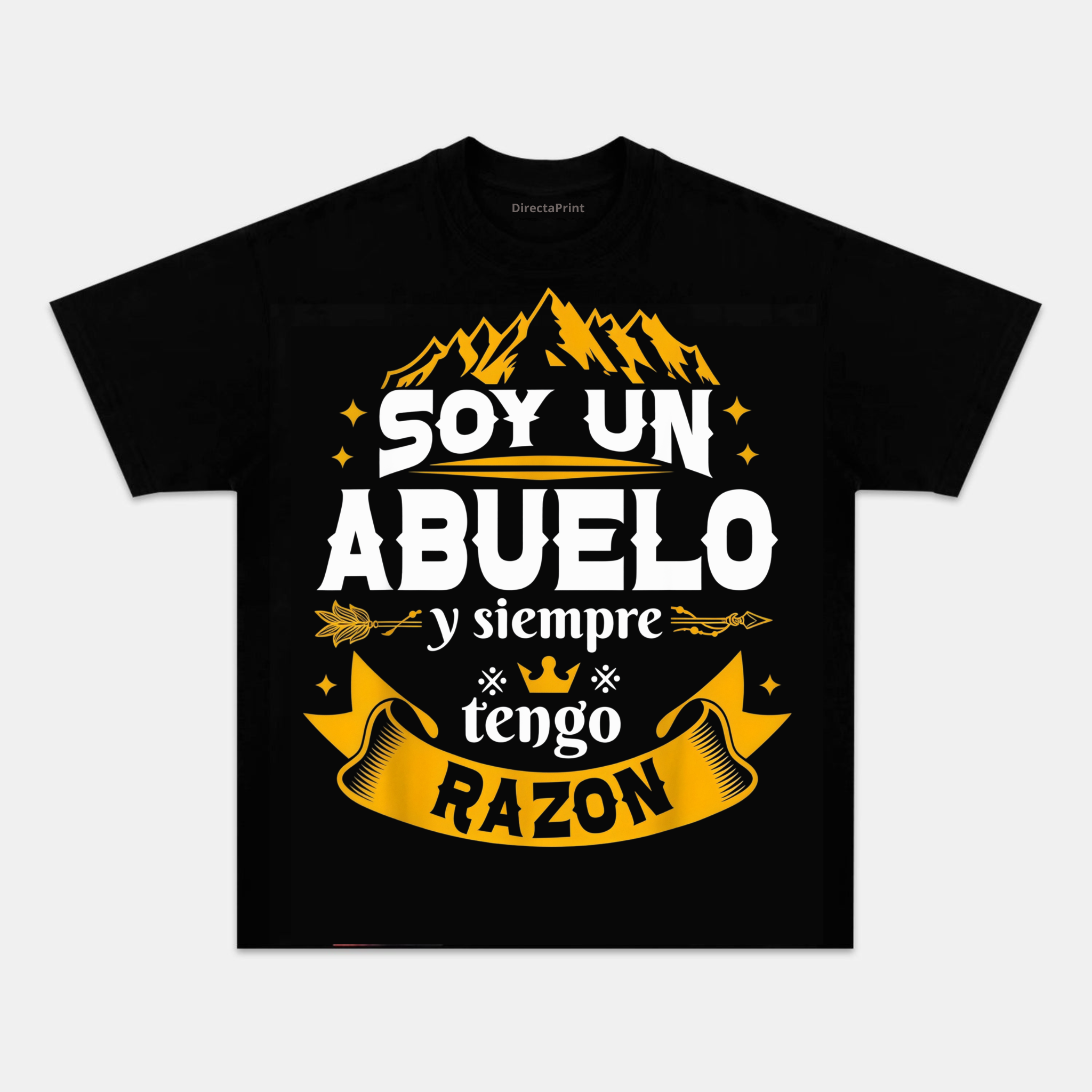 Camiseta de Abuelo "Abuelo con Razón" - Regalo Personalizado y Emotivo