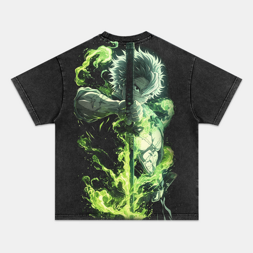 Camiseta Demon Slayer V3 - Estilo Vintage