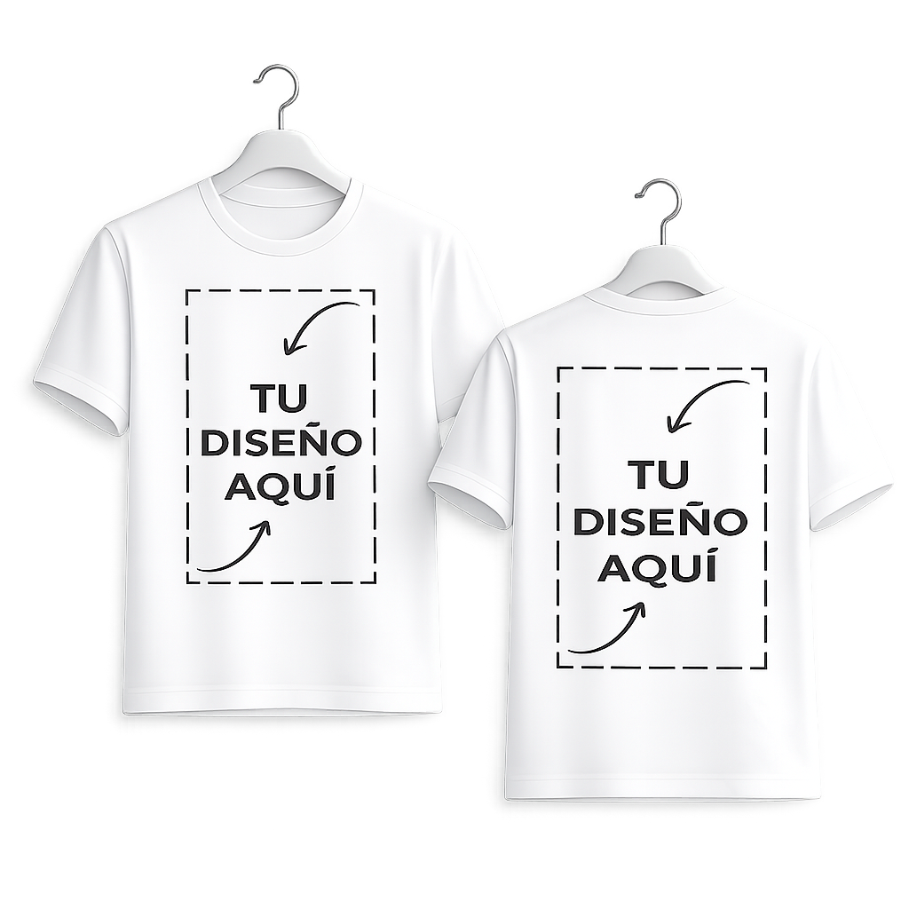 Camiseta Manga Corta Personalizable