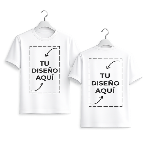 Camiseta Manga Corta Personalizable