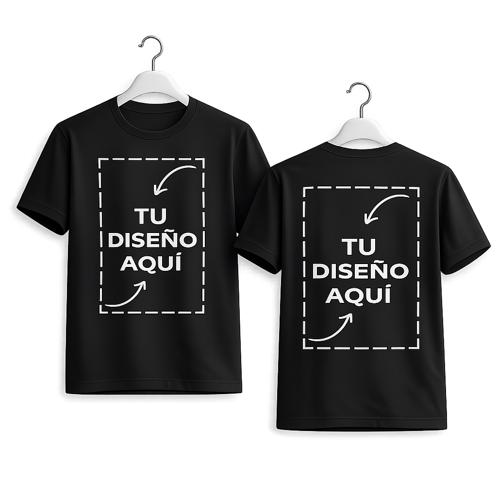 Camiseta Manga Corta Personalizable
