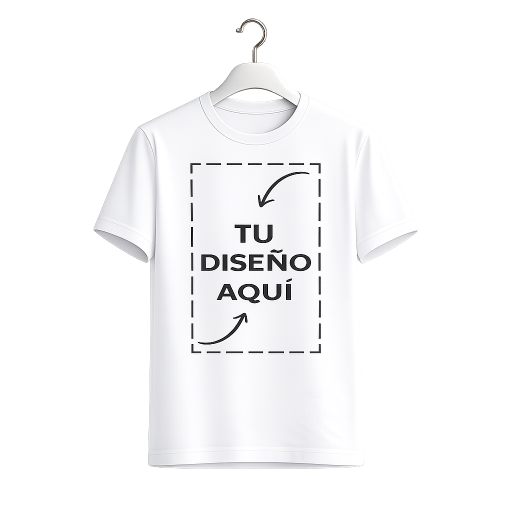 Camiseta Manga Corta Personalizable