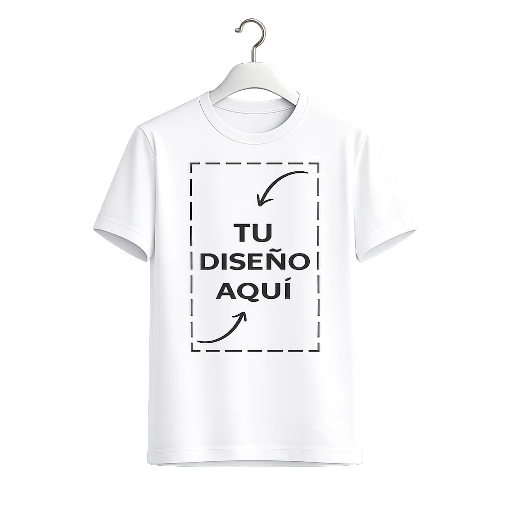 Crea tu Camiseta Personalizada con Foto, Logo o Texto - Envío 24/48h